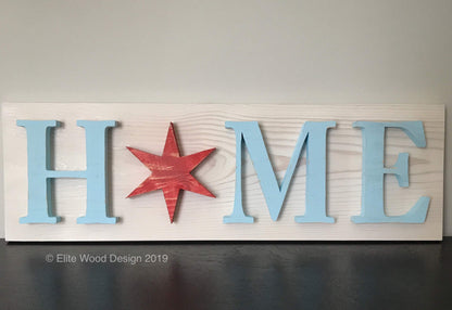 Chicago Home Sign