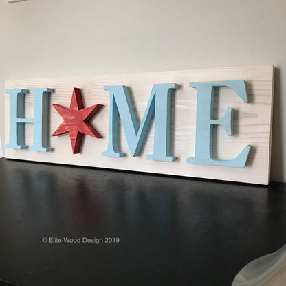 Chicago Home Sign