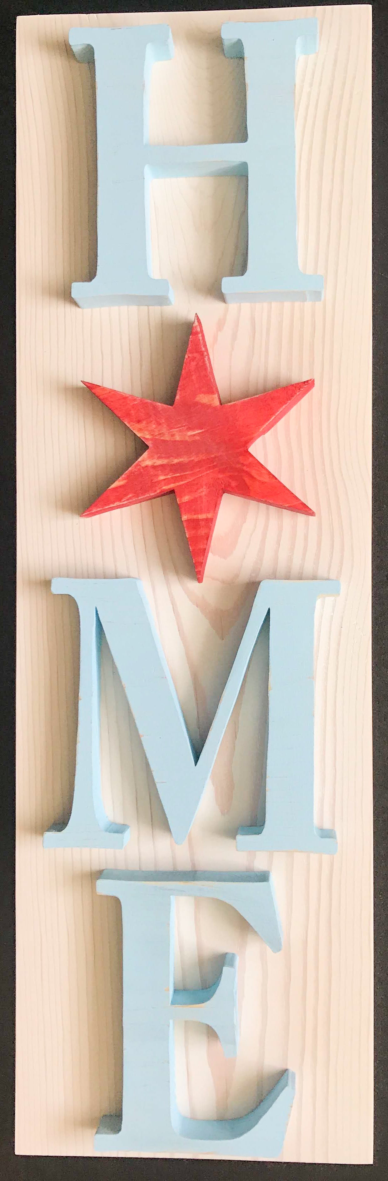 Chicago Home Sign